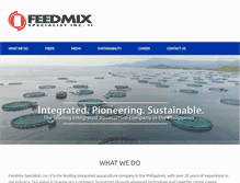 Tablet Screenshot of feedmix.com